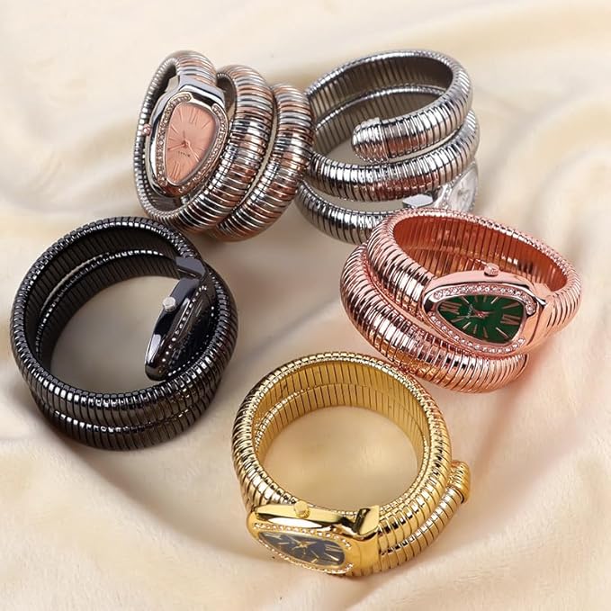 ladies snake bracelet fashion watch #1011 ladies snake bracelet fashion watch #1011